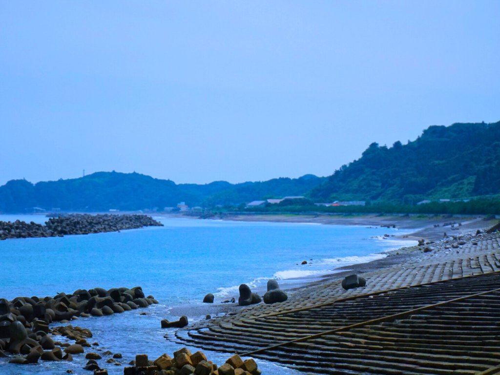 久之浜・波立海岸沿い