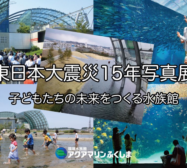東日本大震災15年写真展　子どもたちの未来をつくる水族館