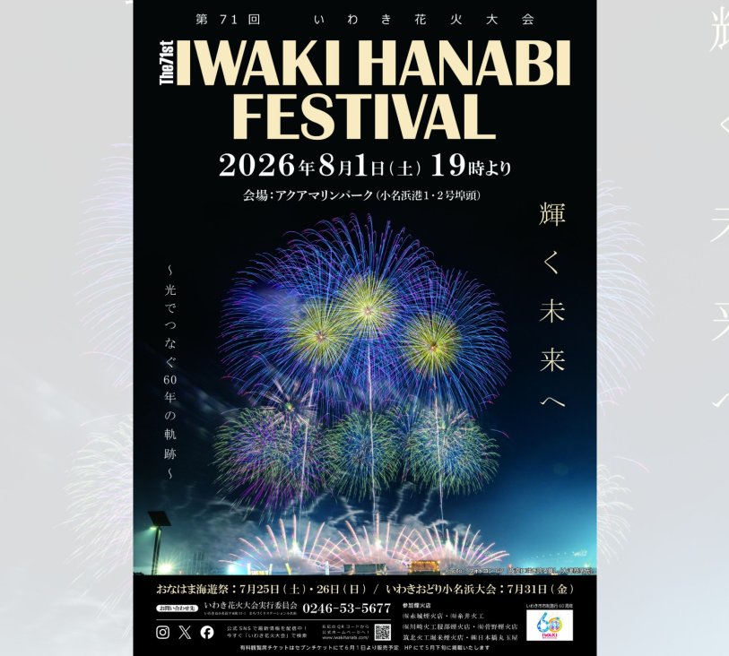 第71回いわき花火大会