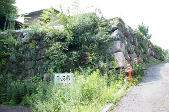 磐城平城跡塗師櫓石垣