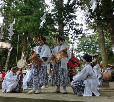 稚児田楽・風流