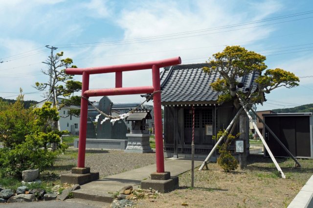 東日本大震災追悼伝承之碑(久之浜・大久)