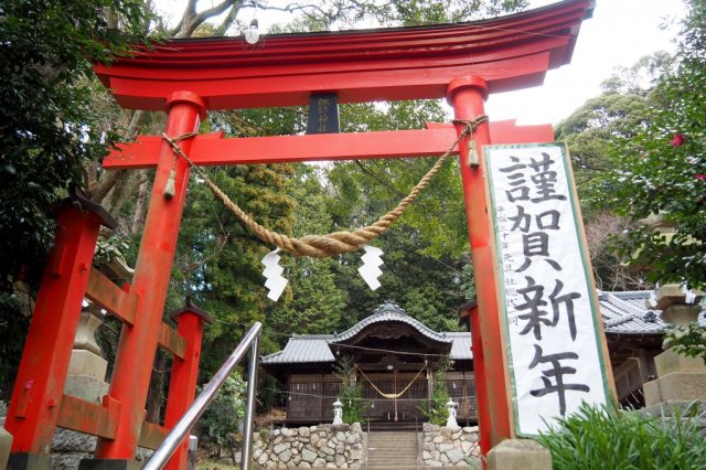 赤井諏訪神社 　元旦祭　