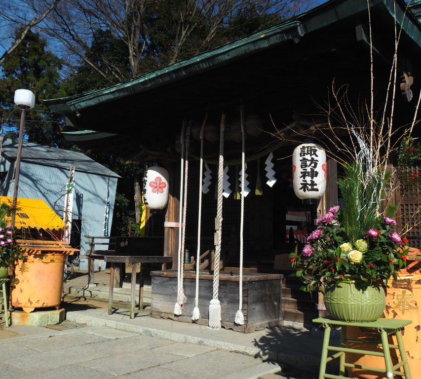 小名浜諏訪神社　正月祭
