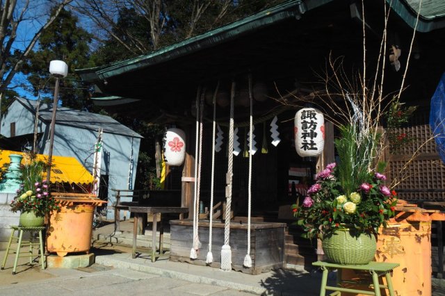 小名浜諏訪神社　新春神事