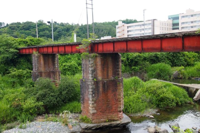 古河好間炭礦の専用鉄道橋梁