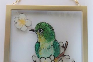 5月27日(土)　ガラス絵作り