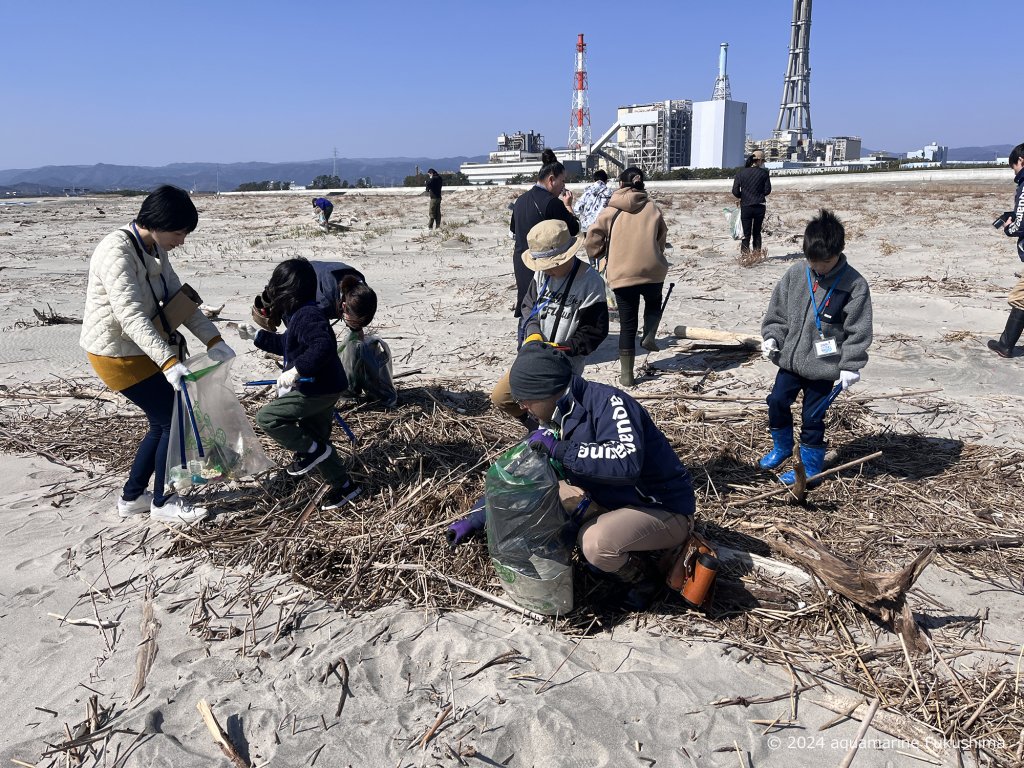 いわきの海岸でごみ拾いと生き物観察　開催日：10月20日(日)