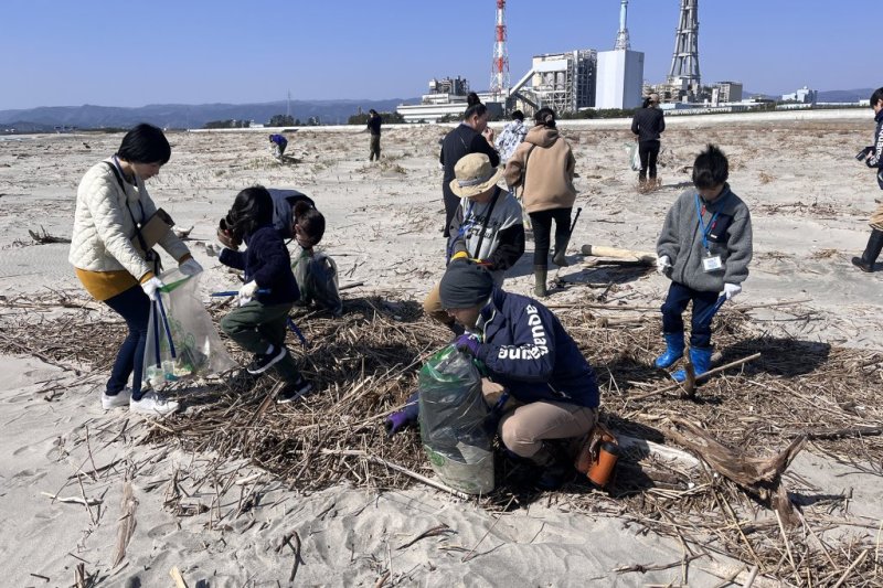 いわきの海岸でごみ拾いと生き物観察　開催日：10月20日(日)