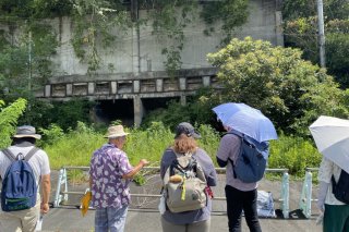 常磐炭礦内郷礦水中貯炭場跡前