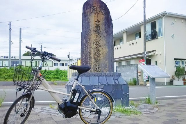 吉田松陰来訪の碑