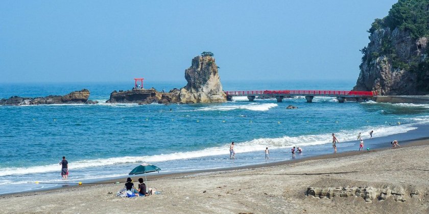 波立海水浴場