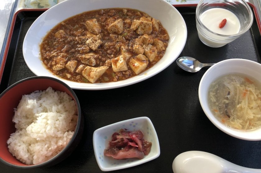 体が温まる 麻婆豆腐